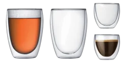Glas Bodum Pavina Transparent 80 ml (Set van 4)