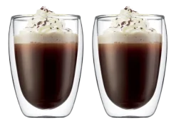 Glas Bodum Pavina Transparent 80 ml (Set van 4)
