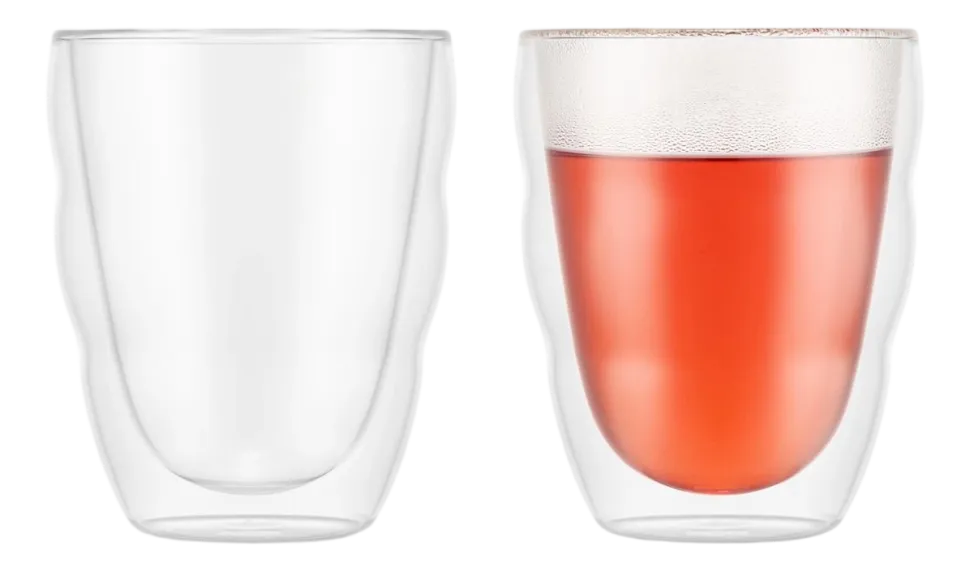 Glazen Bodum Pilatus Dubbelwandig 0.35L (2-delig)