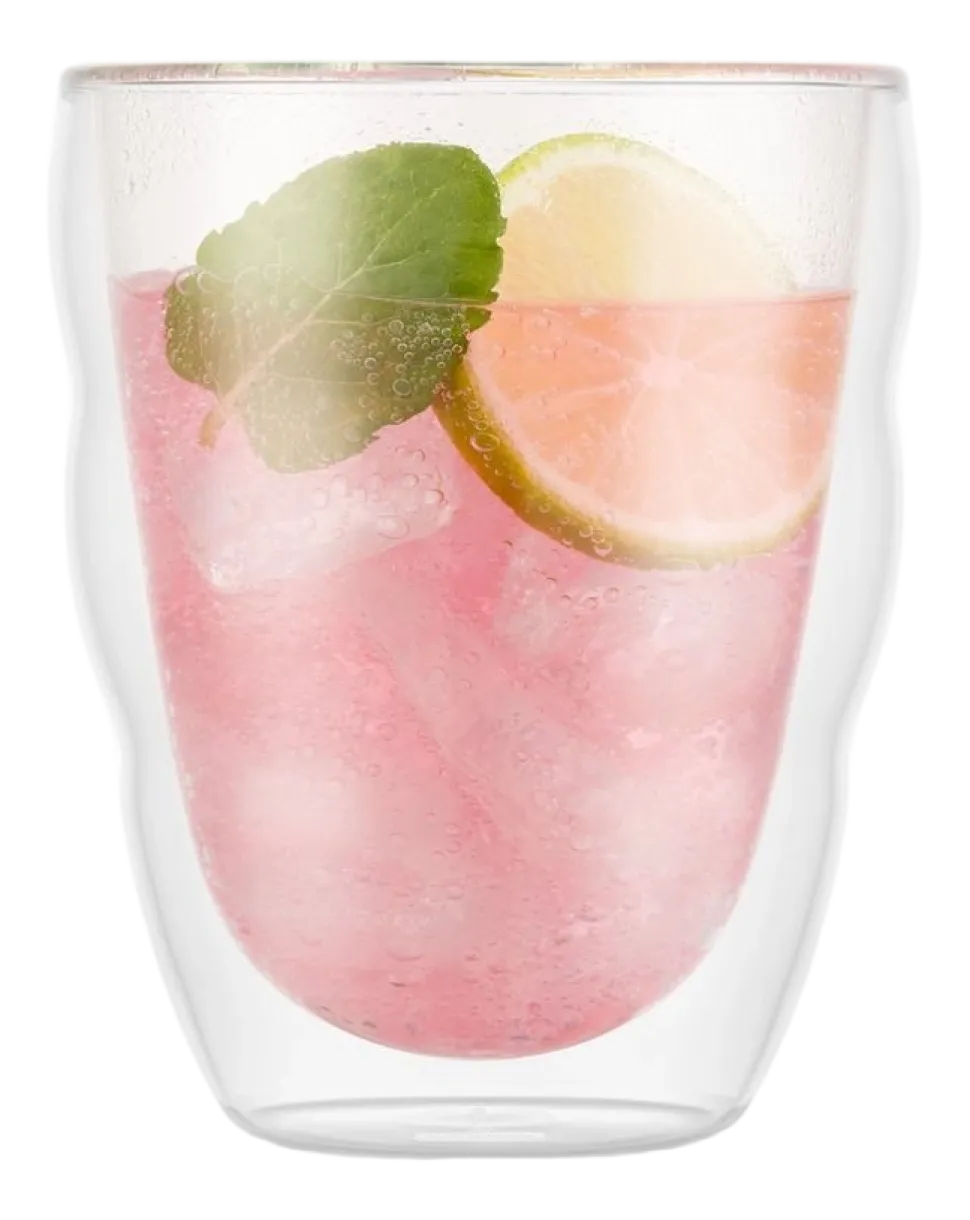 Glazen Bodum Pilatus Dubbelwandig 0.35L (2-delig)