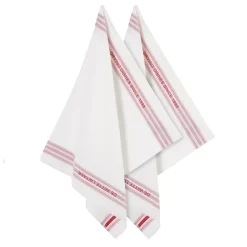 De Witte Lietaer Glazendoek Dish Red (2 stuks)