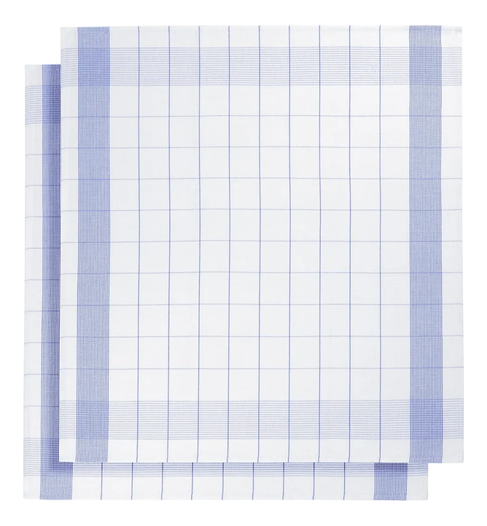 Glazendoek De Witte Lietaer Mixte Blue (2 stuks)