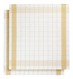 Glazendoek De Witte Lietaer Mixte Ochre (2 stuks)