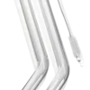 Glazen Rietjes Gefu Future Transparant 23 cm (Set van 4)