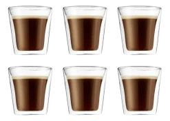 Bodum Glazenset Canteen Small Transparent 100 ml (Set van 6) Best