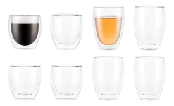 Glazenset Bodum Pavina Set Transparent (Set van 8)