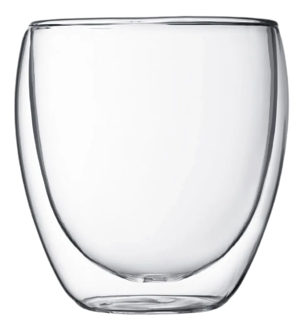 Glazenset Bodum Pavina Transparent 250 ml (Set van 6)