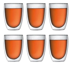 Glazenset Bodum Pavina Transparent 350 ml (Set van 6)