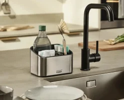 Joseph Joseph Gootsteenorganizer Surface Tiered Sink Tidy Zilver New