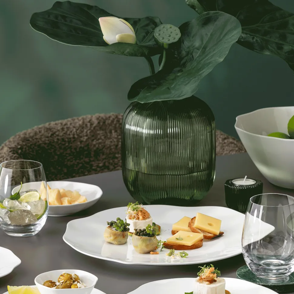 Gourmetbord Villeroy & Boch Pura Wit Ø32 cm