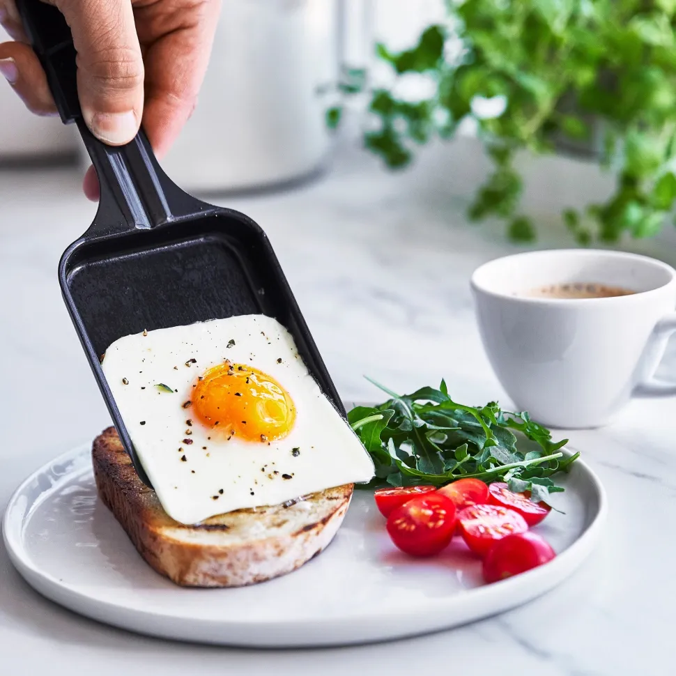Gourmetstel Greenpan Bistro Raclette Zwart