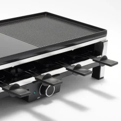 Gourmetstel Greenpan Bistro Raclette Zwart