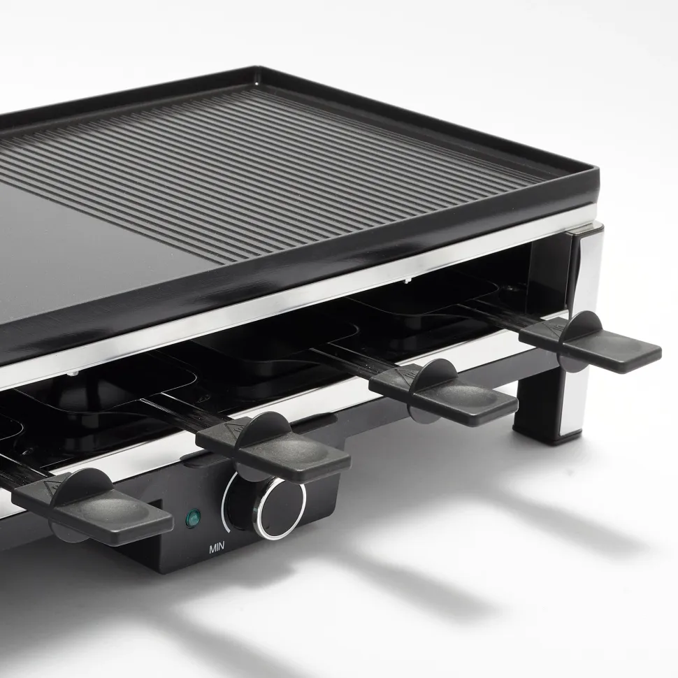 Gourmetstel Greenpan Bistro Raclette Zwart