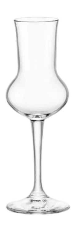 Grappaglas Bormioli Rocco Restaurant 8 cl (Set van 3)
