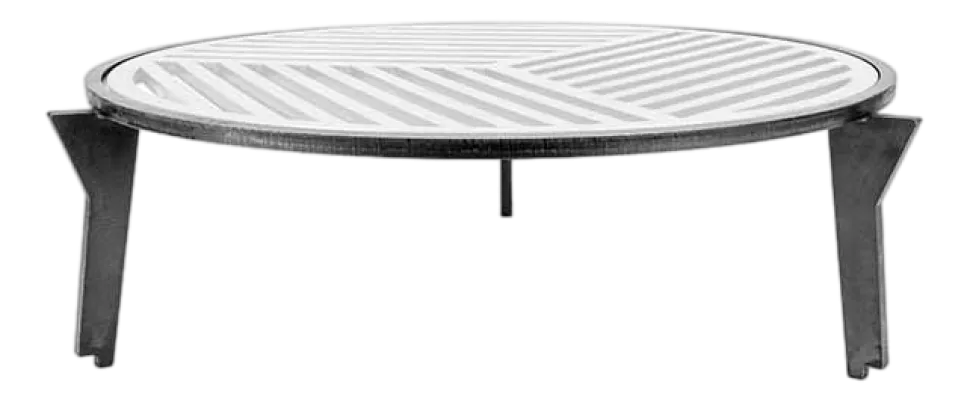 Grillframe White Fire 49 x 49 x 16 cm