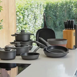 BergHOFF Grillpan Antikleef Leo Line Stone + 26cm Discount