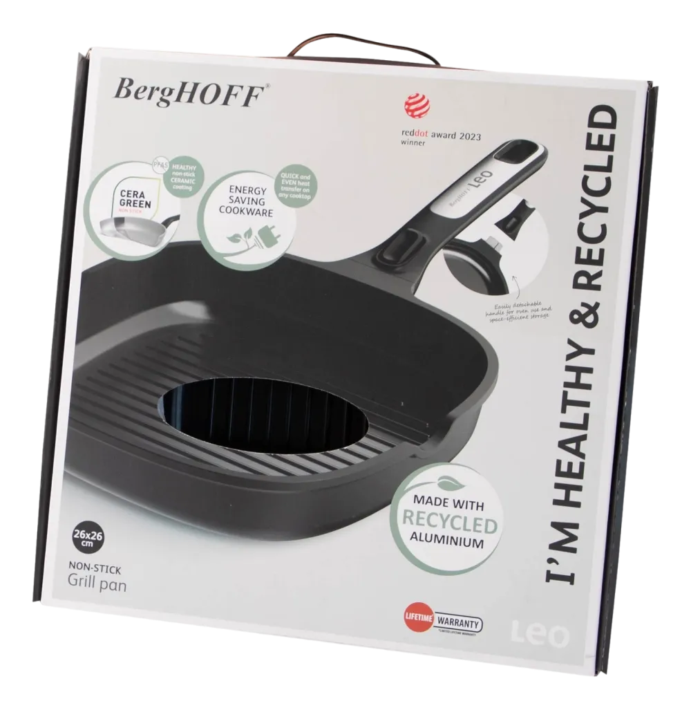 BergHOFF Grillpan Leo Phantom 26 cm Best