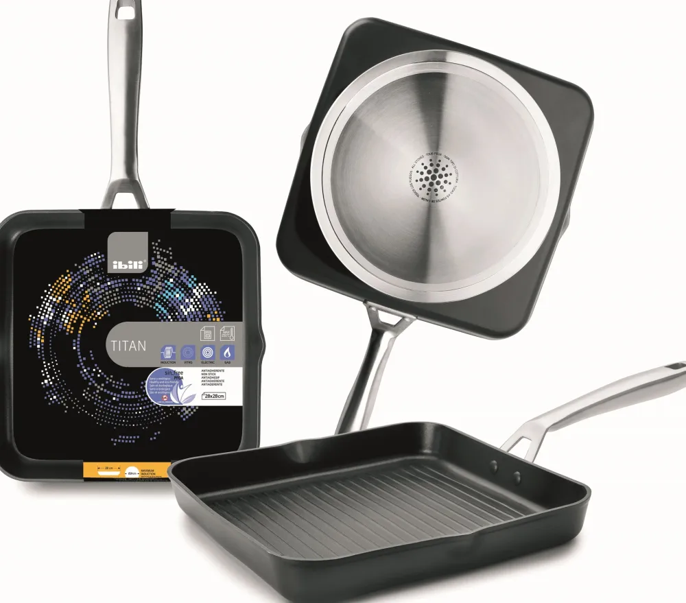 Ibili Grillpan Titan 28 cm Outlet