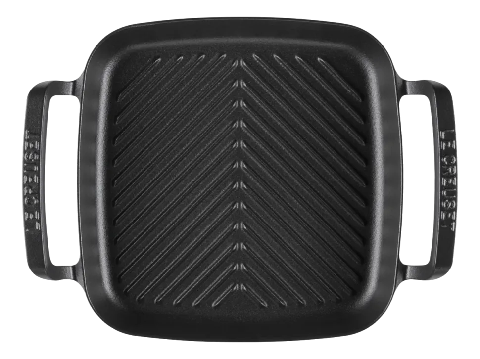 Grillpan Le Creuset BBQ Outdoor Mat Zwart 26 cm
