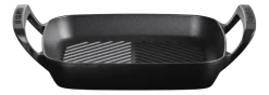 Grillpan Le Creuset BBQ Outdoor Mat Zwart 26 cm