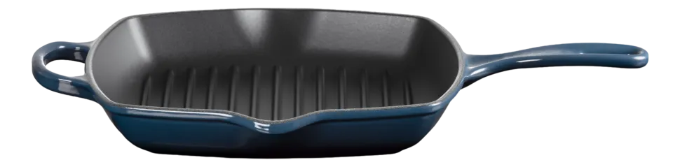 Grillpan Le Creuset Skillet Vierkant Nuit 26 cm