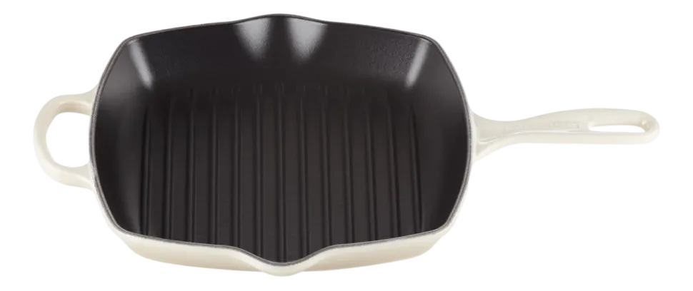 Grillpan Le Creuset Skillet Vierkant Meringue 26 cm