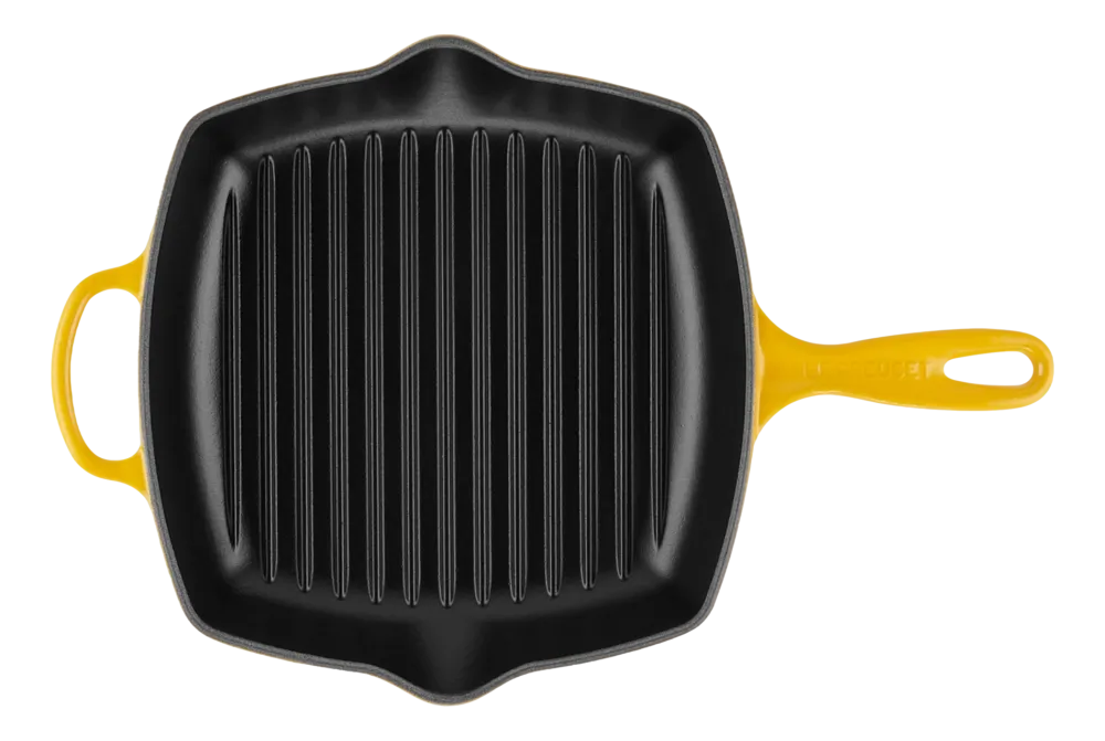 Le Creuset Grillpan Skillet Vierkant Nectar 26 cm Sale