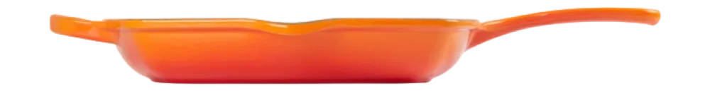 Le Creuset Grillpan Skillet Vierkant Oranjerood 26 cm Discount