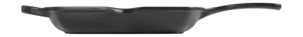 Le Creuset Grillpan Skillet Vierkant Mat Zwart 26 cm Discount