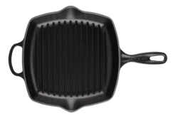 Le Creuset Grillpan Skillet Vierkant Mat Zwart 26 cm Discount