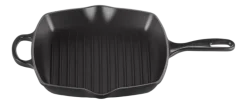 Le Creuset Grillpan Skillet Vierkant Mat Zwart 26 cm Discount
