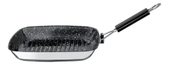 Mepra Grillpan Fantasia Stone Zwart 28 cm Online