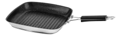Grillpan Mepra Glamour Stone Zilver 30 cm