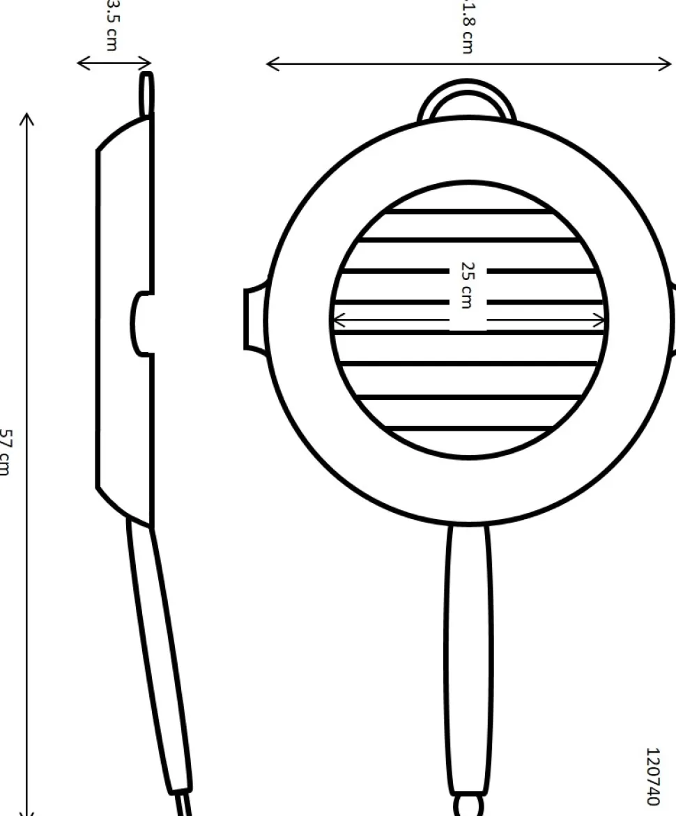 Grillpan Ronneby Bruk Maestro Houten Greep 28 cm