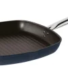 Sambonet Grillpan Midnight Blue Silver 28 cm Hot
