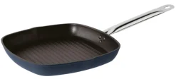 Sambonet Grillpan Midnight Blue Silver 28 cm Hot