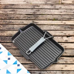 Grillpan Staub Rechthoek Zwart 34 x 21 cm