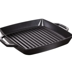 Grillpan Staub Vierkant Zwart 28 cm