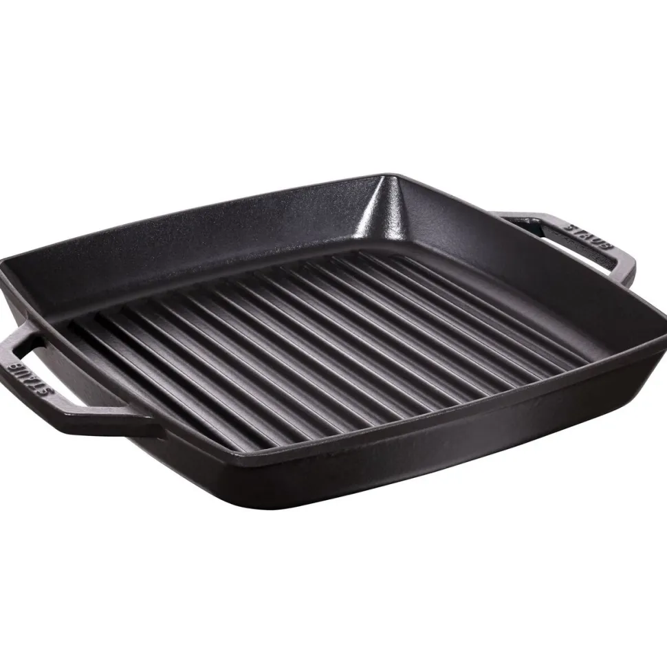 Grillpan Staub Vierkant Zwart 28 cm