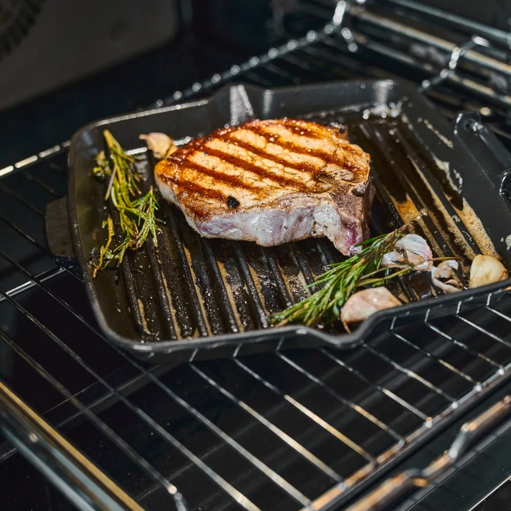 Staub Grillpan Vierkant Zwart Sale