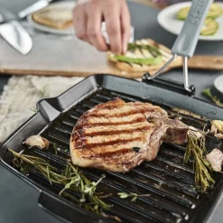 Staub Grillpan Vierkant Zwart Sale