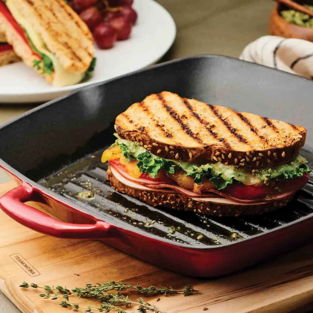 Tramontina Grillpan Bestow Cobalt 27 x 27 cm Best
