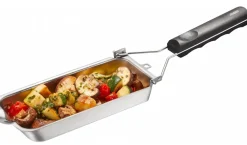 Gefu Grillpan voor BBQ RVS Zilver Clearance
