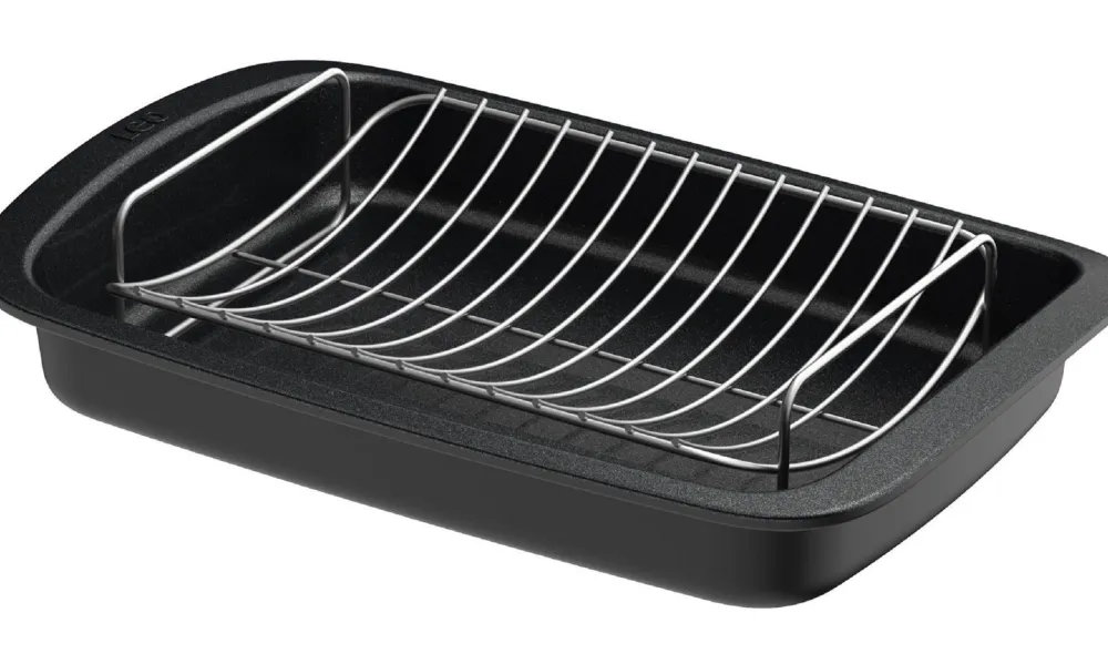 BergHOFF Grillplaat Leo Recycled met Uitneembaar Rooster Graphite Clearance