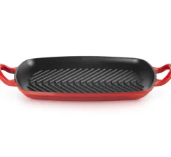 Grillplaat Le Creuset Rechthoekig Kersenrood 35 x 38 cm