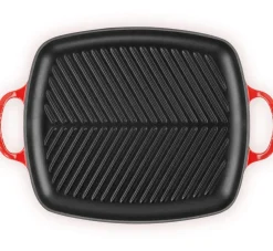 Grillplaat Le Creuset Rechthoekig Kersenrood 35 x 38 cm