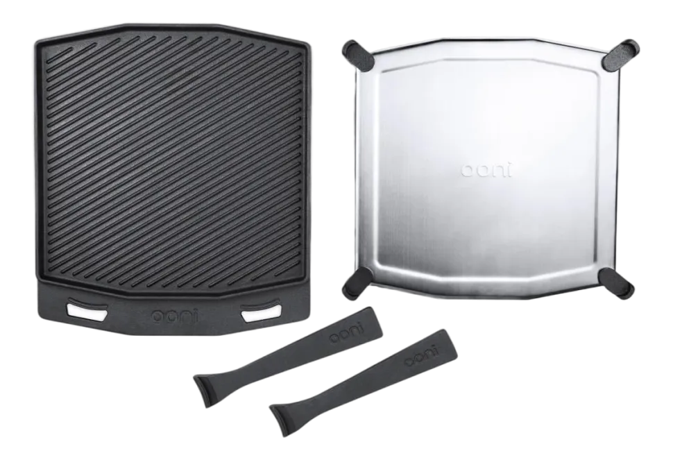 Grillplaat Ooni Grizzler Dubbelzijdig 33 x 35 cm