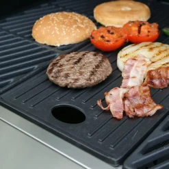 Grillplaat Outdoorchef Dualchef Zwart