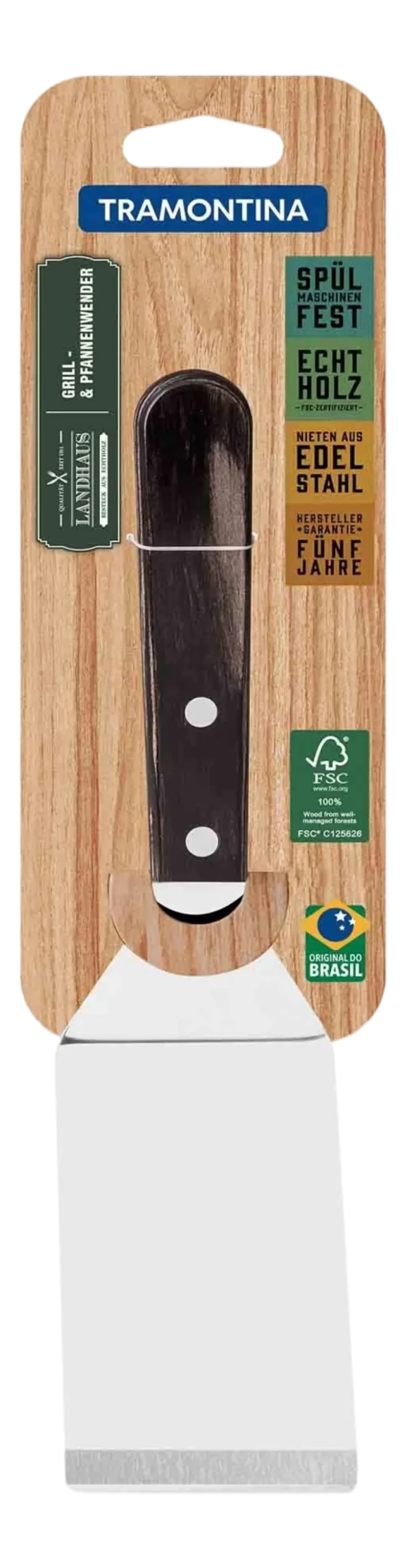 Grillspatel Tramontina Landhaus Bruin 25 x 6 cm