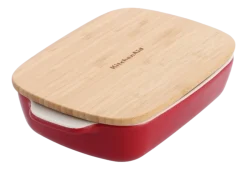 KitchenAid Grote Ovenschaal Met Deksel Empire Red New